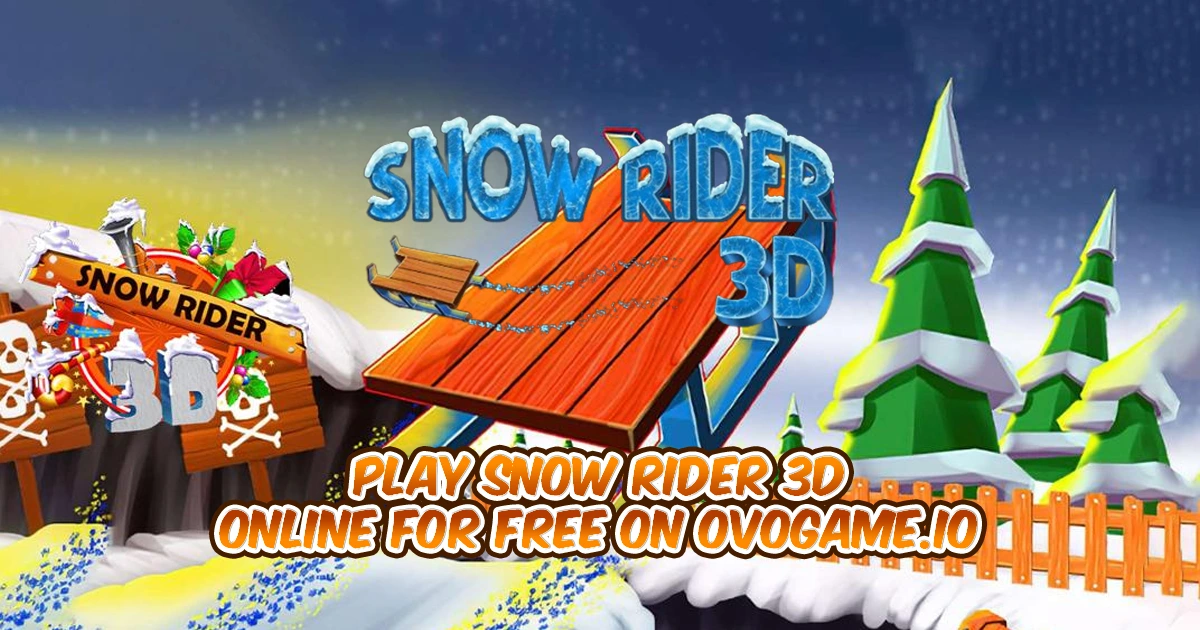 Play Snow Rider 3d online for free